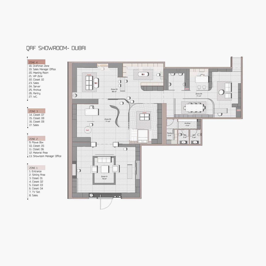 QAF Showroom, Dubai